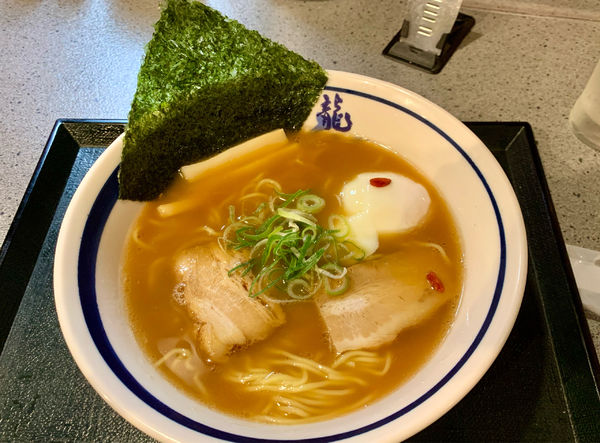 「中華そば&半チャーハンランチ870円」@龍月 尾張旭店の写真