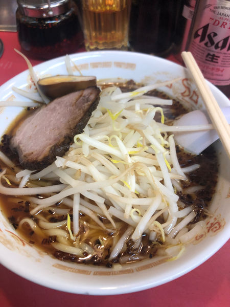 「ラーメン　瓶ビール」@永楽の写真