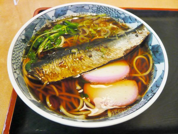 「にしんそば」@そばうどん処 扇家の写真