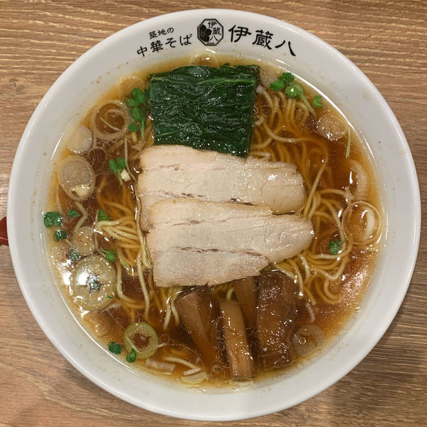 「築地の中華そば 醤油」@築地の中華そば 伊蔵八 あざみ野店の写真