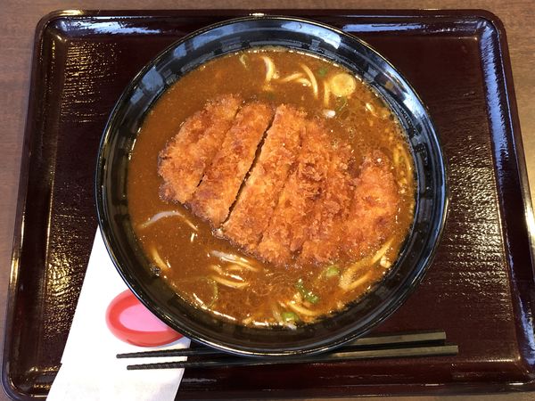 「手仕込とんかつカレーらーめん　１０辛　￥１１１８」@CoCo壱番屋 大府共和店の写真