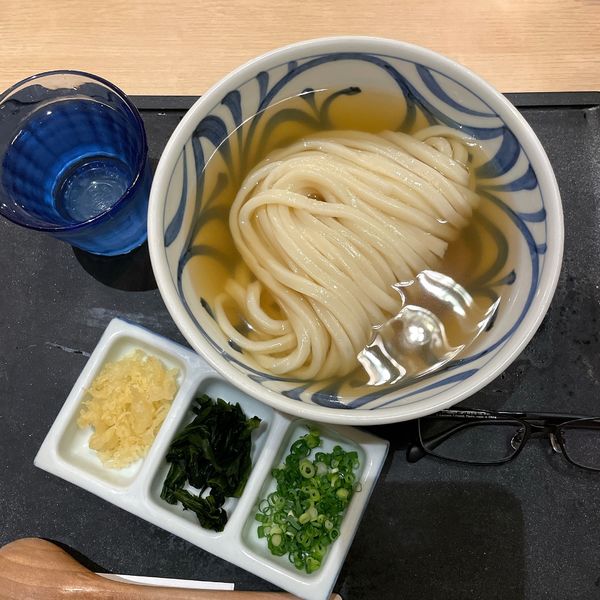 「かけうどん（冷）」@もり家 東京店の写真