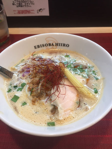 「台湾濃厚えび味噌」@えびそば 緋彩の写真