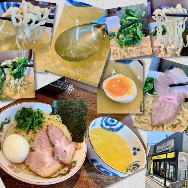 「限定】天草大王のつけ麺950円＋味玉100円」@らー麺屋 バリバリジョニーの写真