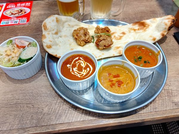 「贅沢満腹セット1,170円」@バタチキ 高崎オーパ店の写真