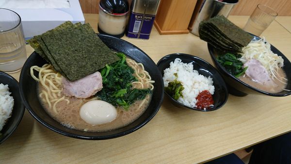 「🍜味玉ラーメン」@横浜ラーメン 武蔵家 御茶ノ水店の写真