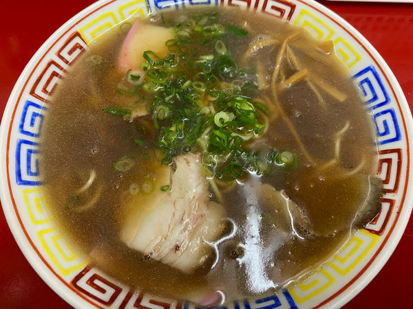 「中華そば」@まるやま中華そば店 小松原本店の写真