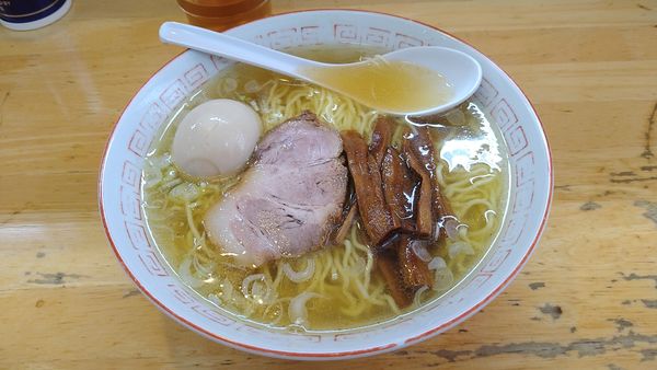 「中華そば(中)¥650+玉子¥100-」@中華そば さとうの写真