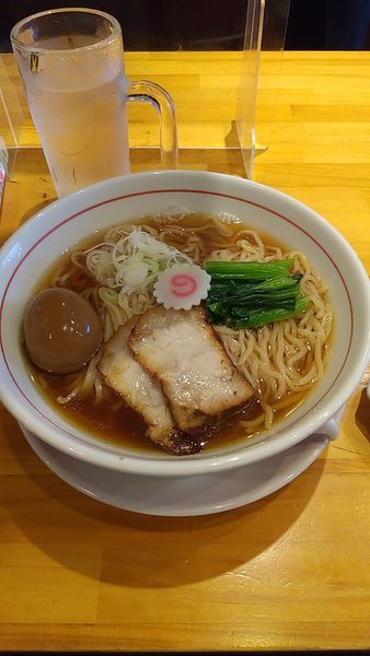 「中華そば(大盛)」@中華そば 山下の写真