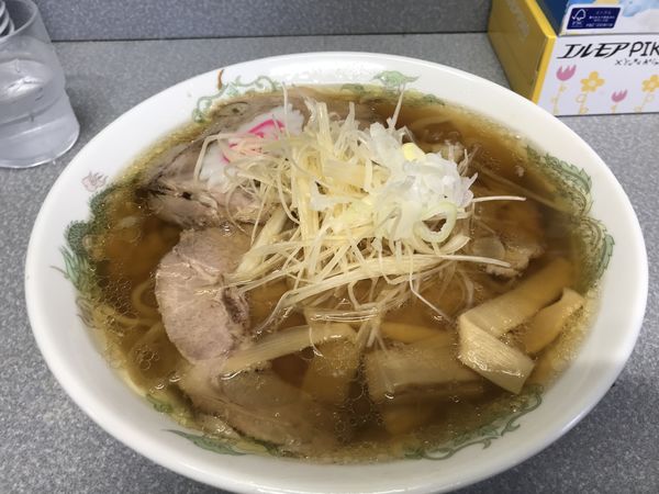 「ネギチャーシューメン」@佐野らーめん 龍麺の写真