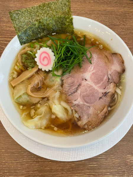 「丸鷄醤油わんたん麺」@蔵前 中華そば 高ひろの写真