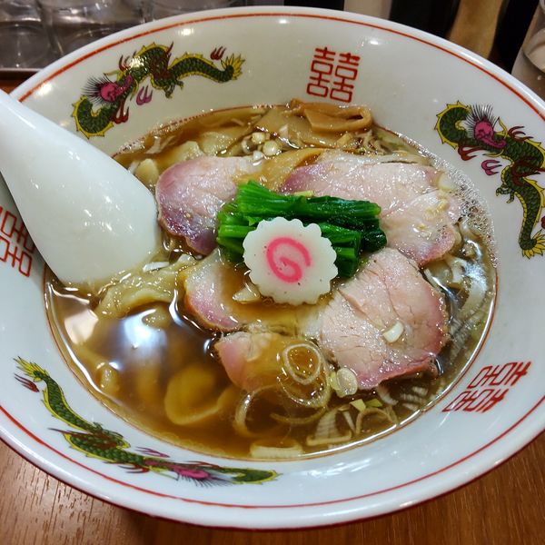 「醤油ラーメン（￥900）」@MENクライの写真