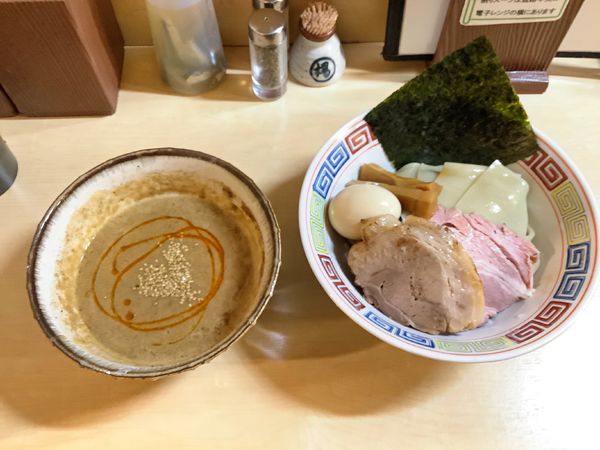 「特製濃魚つけ麺 熟ゴマ 並」@淳之助製麺所の写真