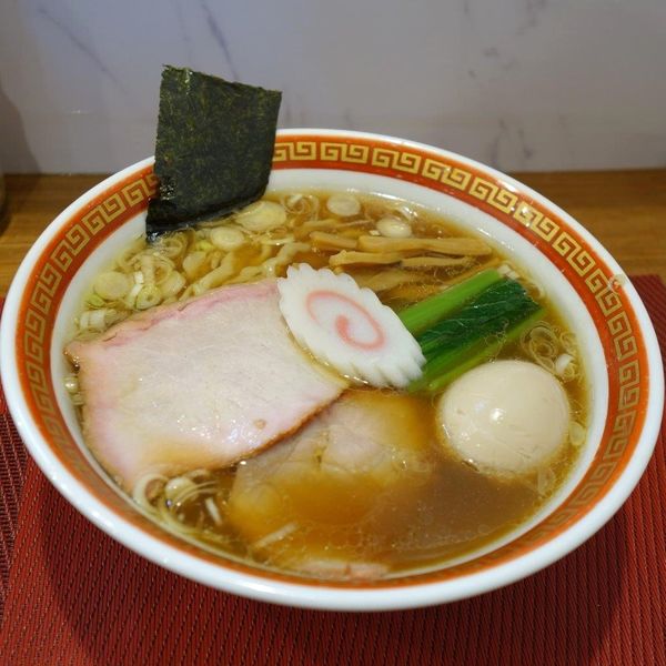 「中華そば ＋味玉」@麺創庵 砂田の写真