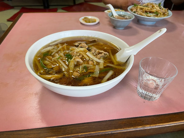 「肉絲湯麺」@天津飯店 東和田店の写真