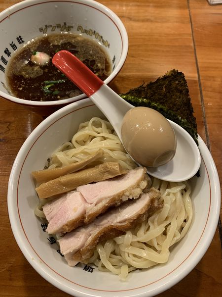 「つけそばボストンクラブ 味玉 1050円」@ジンジャーヘッドバッドの写真