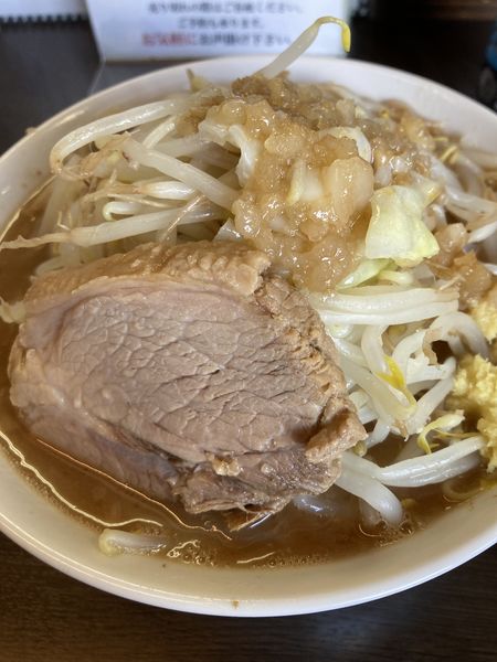 「ラーメン小　しょうがどでん　ニンニクなし　油増」@ラーメンどでん 大宮店の写真