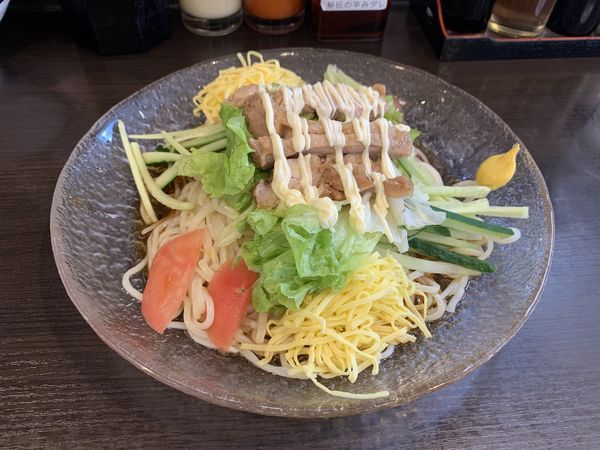 「冷やし中華」@横浜ラーメン 増田家 西船橋店の写真