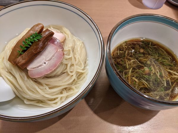 「濃厚昆布水つけ麺850円」@らぁ麺 くろ渦の写真