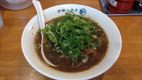 「九条ねぎ中華そば」@中華そば つけそば 伊蔵八 本店の写真