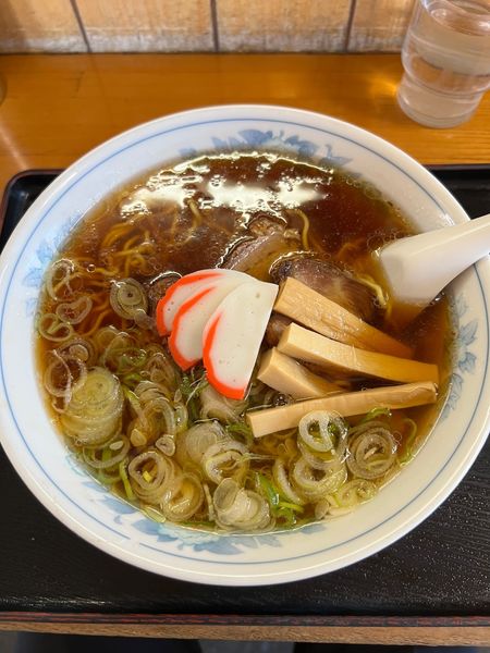 「中華そば（大盛）」@大石家 箕輪店の写真