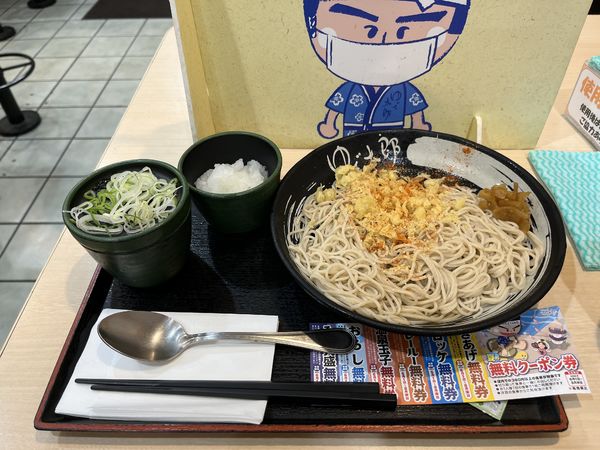 「もりそば+おろし380円」@ゆで太郎 淡路町店の写真