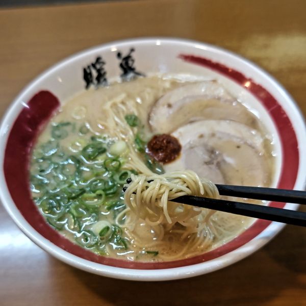 「ラーメン(710円)」@暖暮 太宰府駅前店の写真