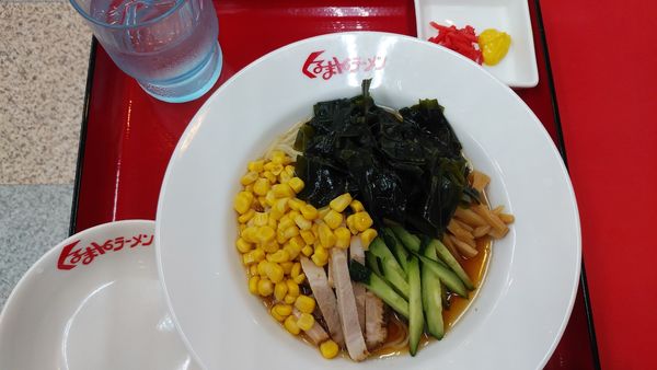 「冷し中華　880円」@くるまやラーメン 宇都宮今泉店の写真