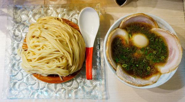 「ざるチャーシュー（大盛）＋味玉＋生ビール」@柳麺 呉田-goden-の写真