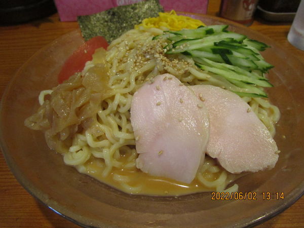 「冷し中華 ごまだれ味 大 850円」@えだぐちの写真