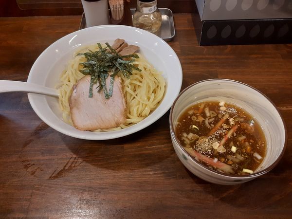 「坂戸つけめん（限定）」@濃厚つけ麺 茜堂の写真