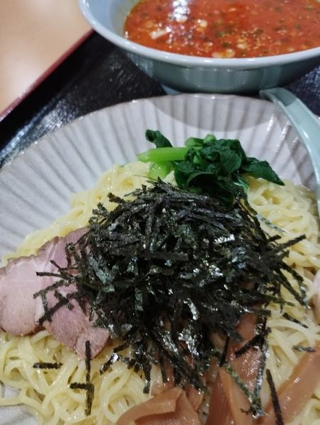 「坦々つけ麺(900)+中盛(100)」@味来餃子軒の写真