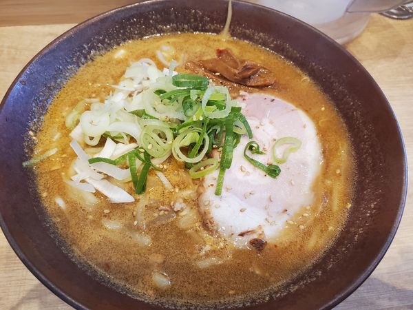 「味噌ラーメン８００円?」@九段下 中路の写真