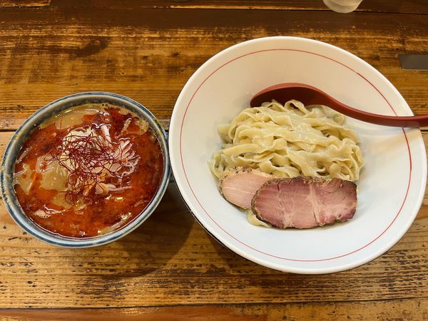 「辛味噌つけ麺 950円」@東京味噌らーめん 鶉の写真