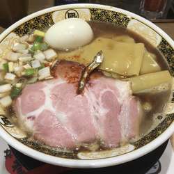 味玉煮干しラーメン