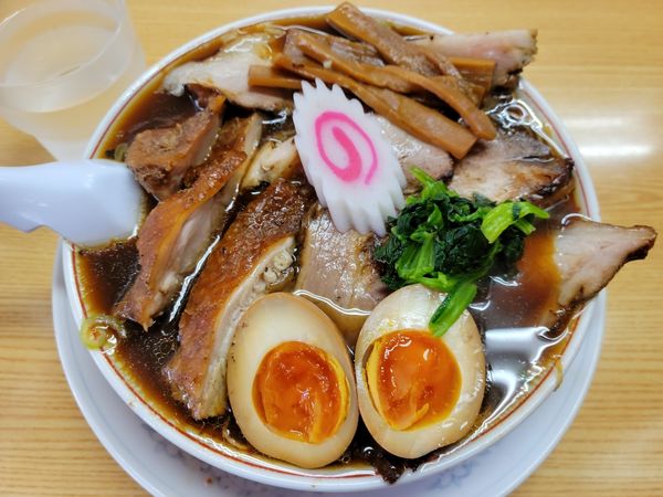 「生姜醤油チャーシューメン」@かし亀の写真