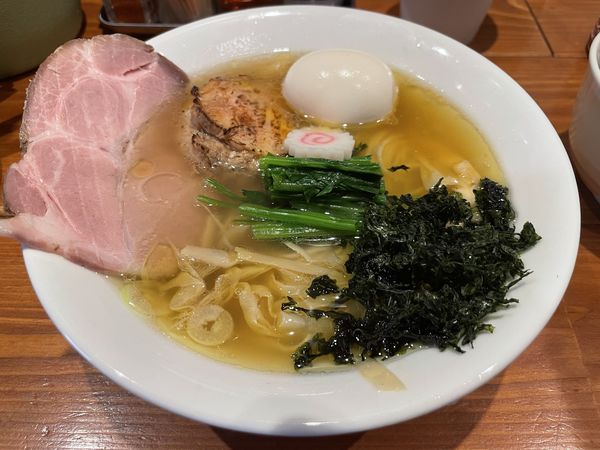「淡麗塩ラーメン」@麺屋 真心の写真