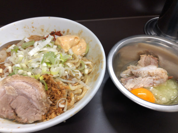 「冷やし豆乳坦々まぜそば」@ラーメン一心の写真