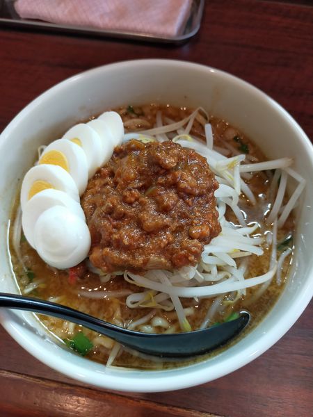 「みそキーマカレーらーめん」@らーめん たきびの写真