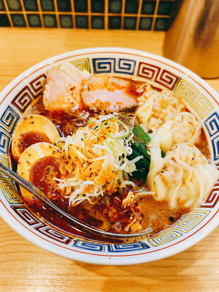 「特製担々麺」@ほっこり中華そば もつけの写真