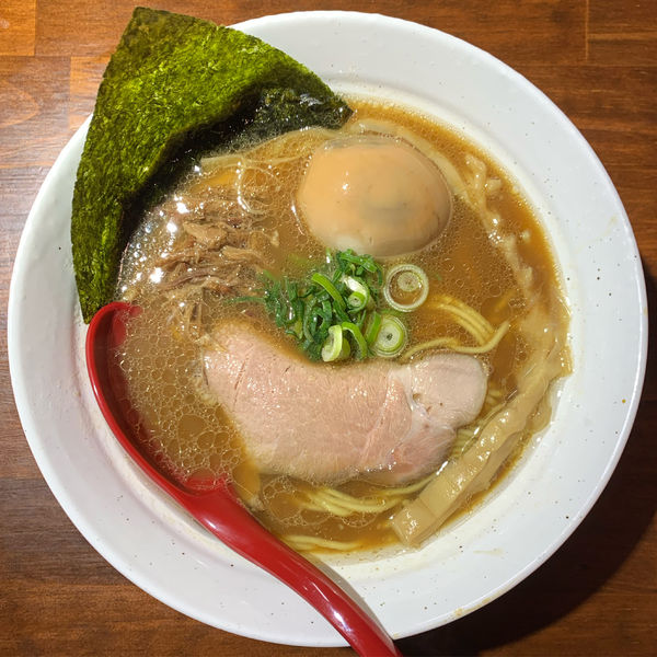 「牛骨しょうゆらーめん くん玉」@麺場らせん -RASEN-の写真