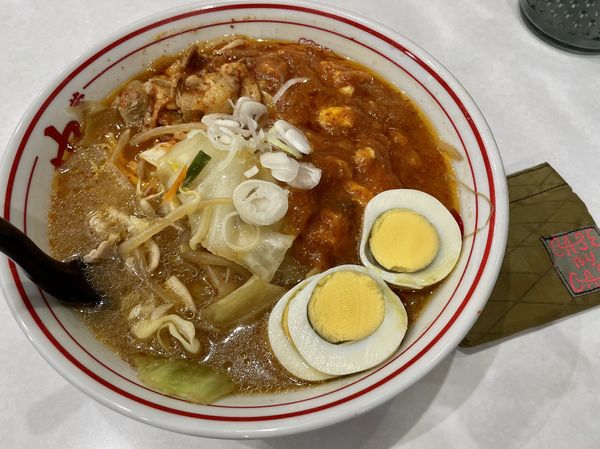 「五目蒙古タンメン（辛6）」@蒙古タンメン 中本 渋谷店の写真