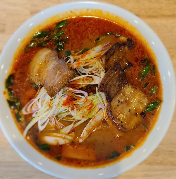 「ピリ辛みそそば」@中華そば ひしおの写真