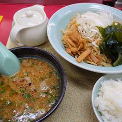 海老塩つけ麺中盛り