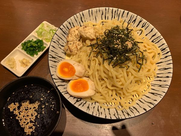 「冷やしざるらーめん大盛り」@麺屋 龍丸の写真