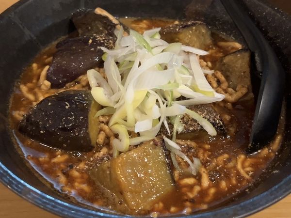 「麻婆ナスの油そば」@ラーメン大地の写真