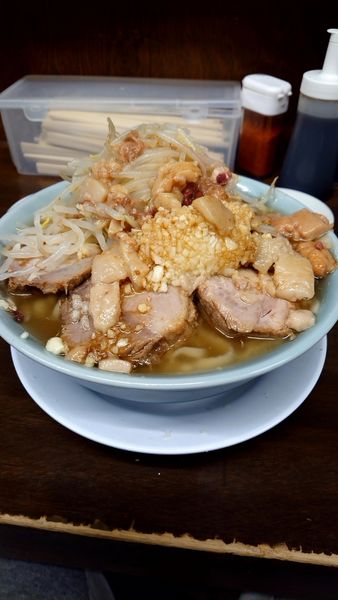 「小豚ラーメン？900円全増し」@らーめん玄の写真