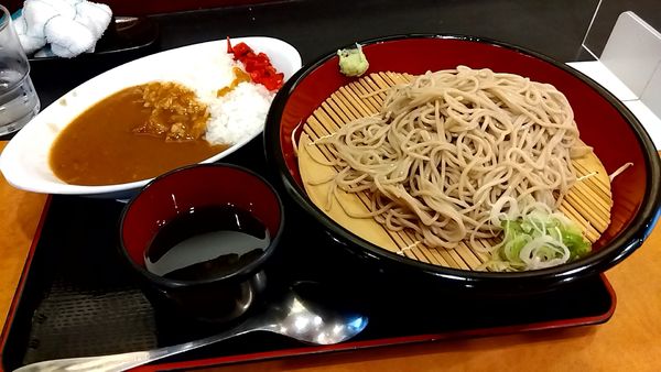 「ミニカレーライス」@蕎麦 一心たすけ 田町店の写真