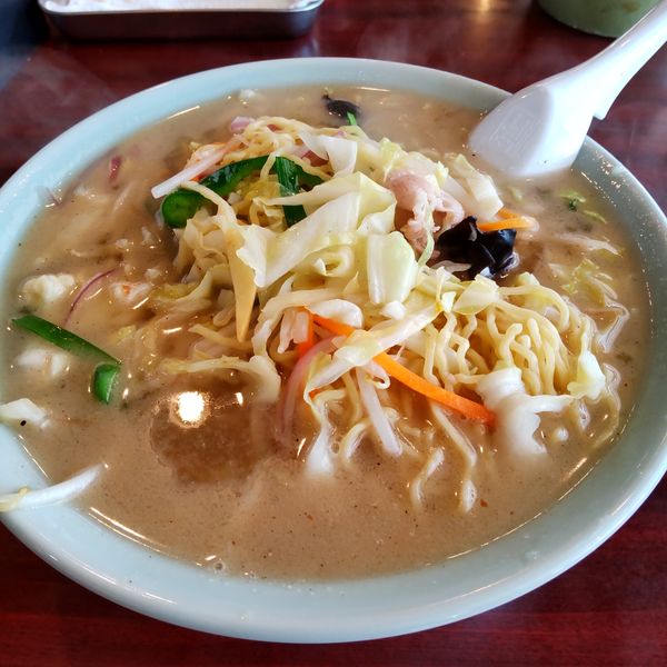 「野菜タンメン（￥750）」@良友食堂の写真