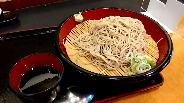 「もりそば（ミニカレーセット）」@蕎麦 一心たすけ 田町店の写真